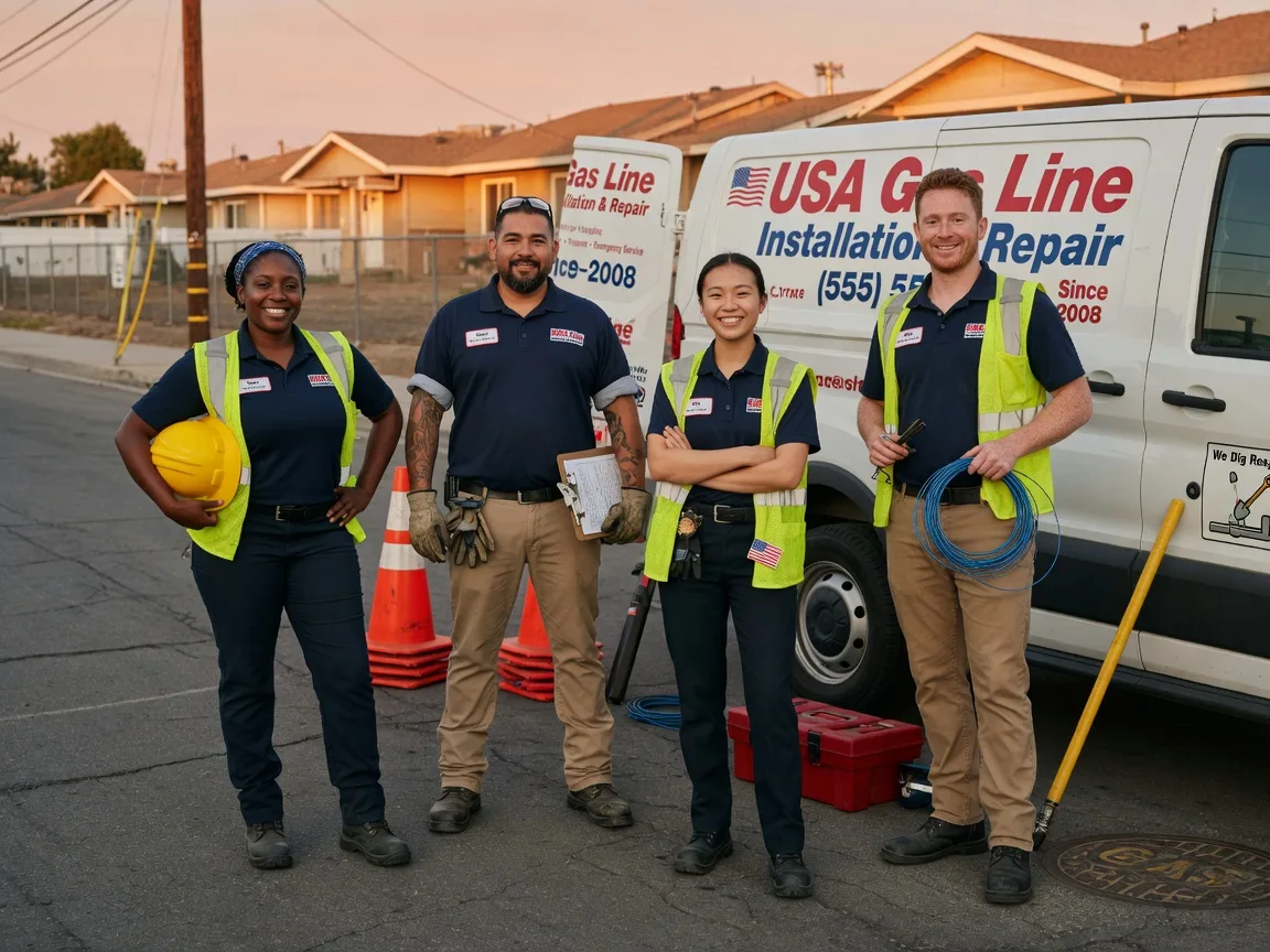 Gas Line Installation company in Kinsman, IL