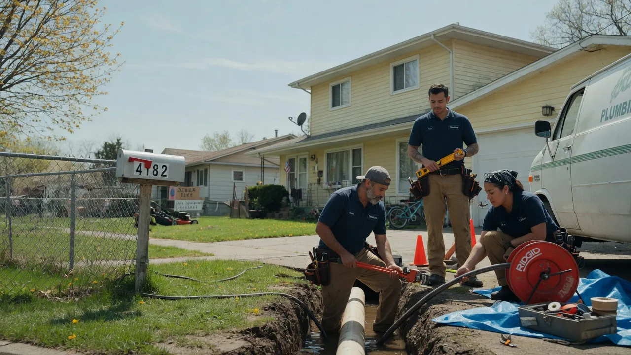 Gas Line Repair in Kinsman, IL near me